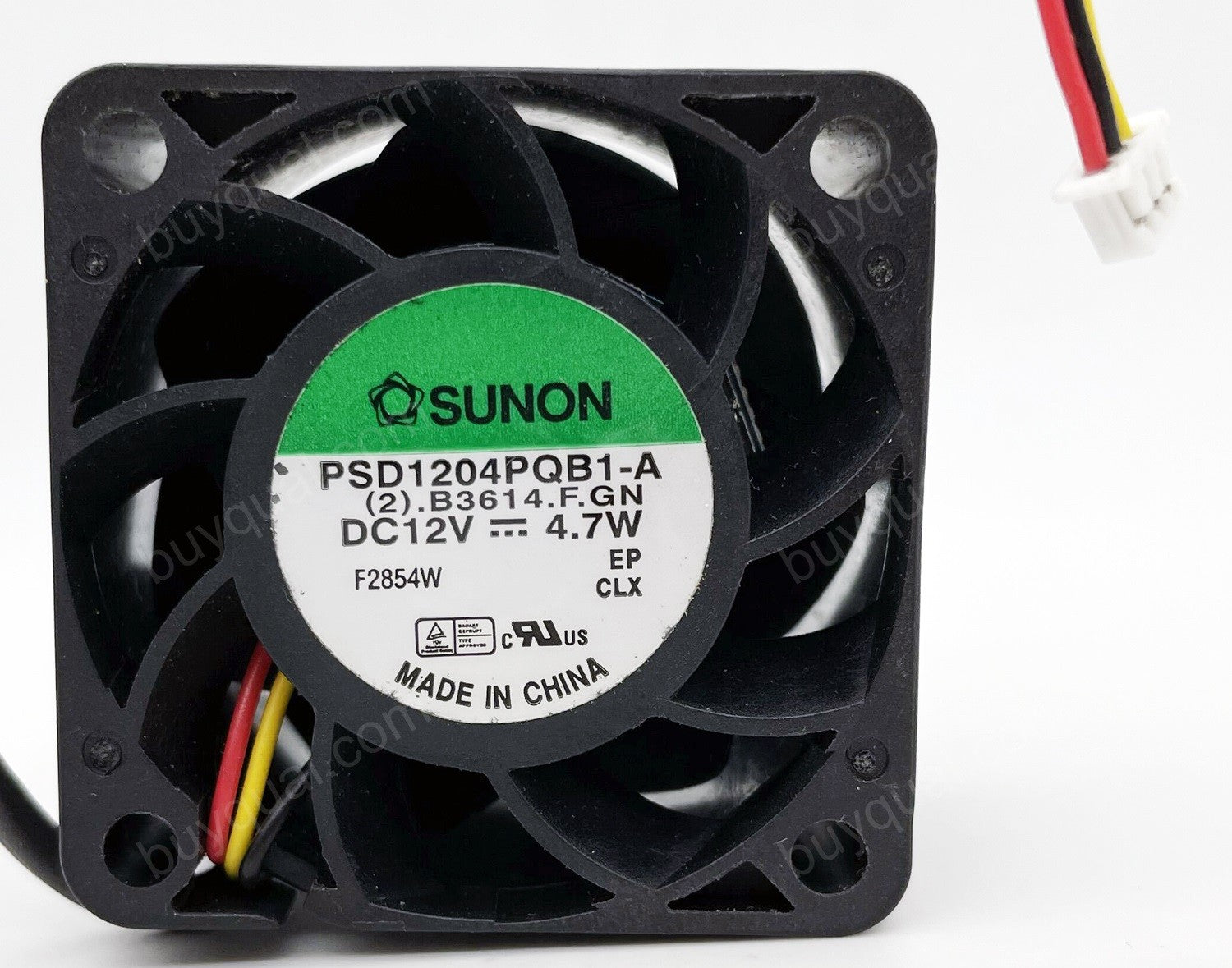 SUNON PSD1204PQB1-A F.GN R.GN 12V 4.7W 3wires 4wires Cooling Fan - Picture need