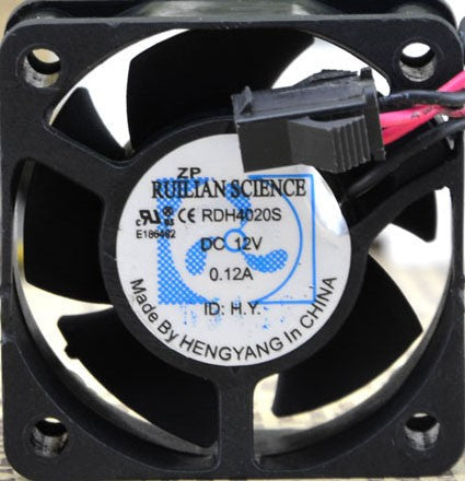SWALLOW 4020 SD4020S12L : 12V 0.12A 2wires cooling fan