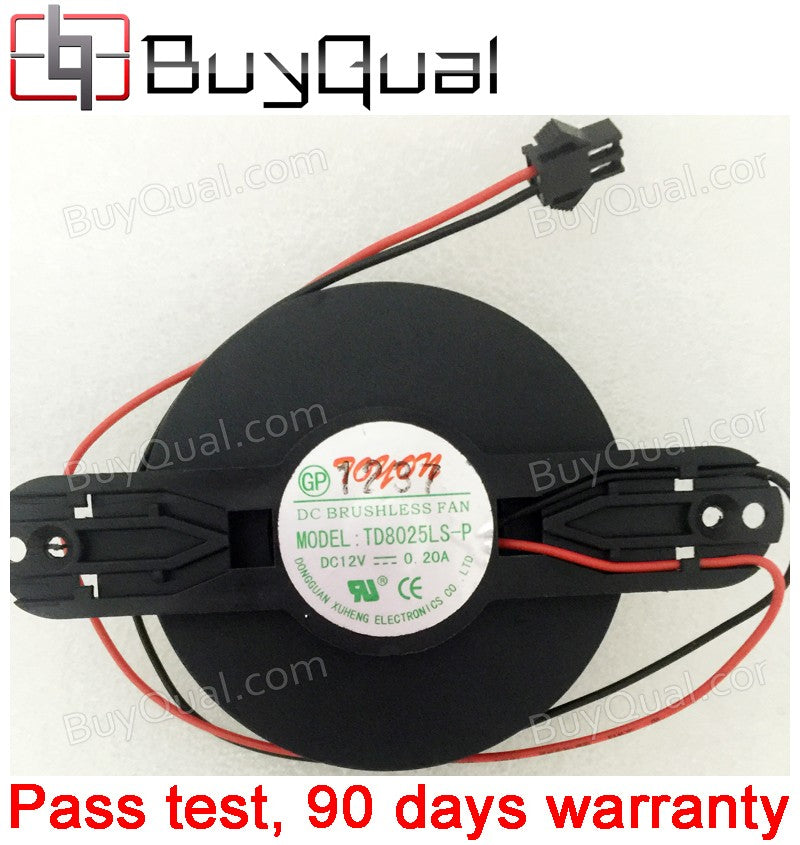 TONON TD8025LS-P 12V 0.20A 2wires cooling fan