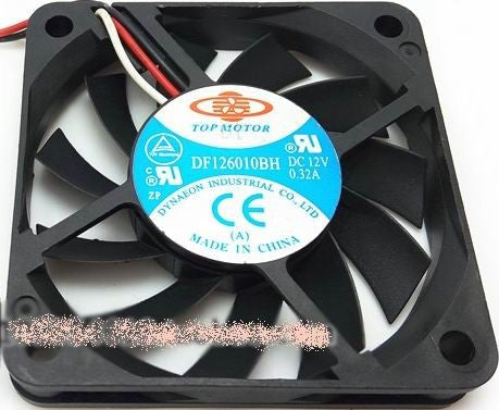 TOP MOTOR DF126010BH 12V 0.32A 3wires cooling fan