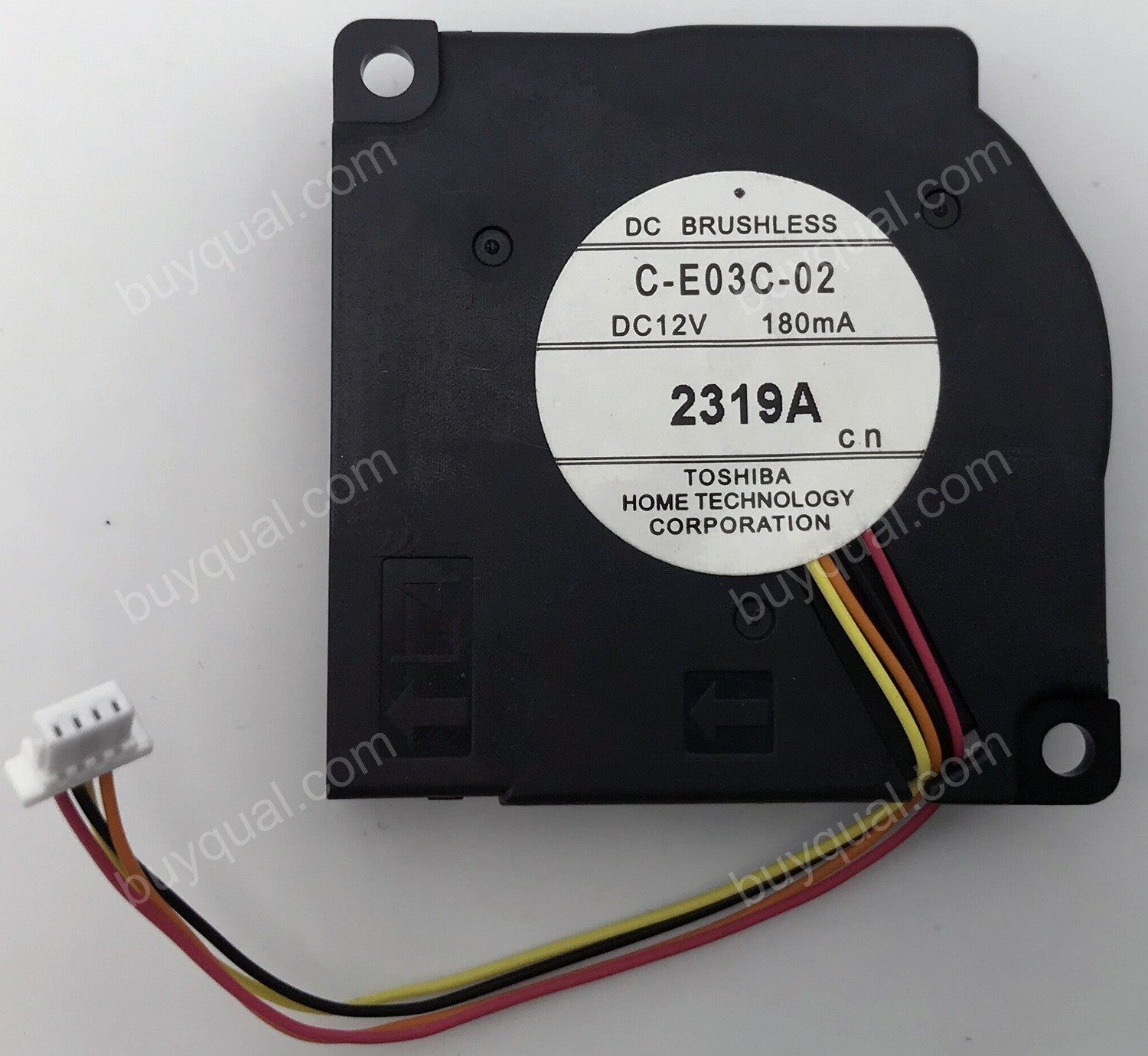 TOSHIBA C-E03C-02 12V 0.18A 4wires Cooling Fan