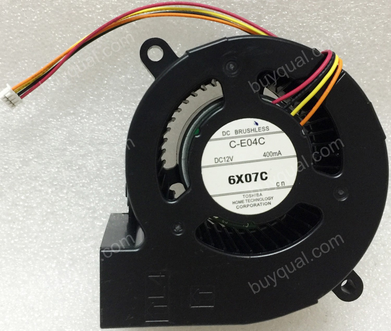 TOSHIBA C-E04C 12V 400mA 4wires Cooling Fan