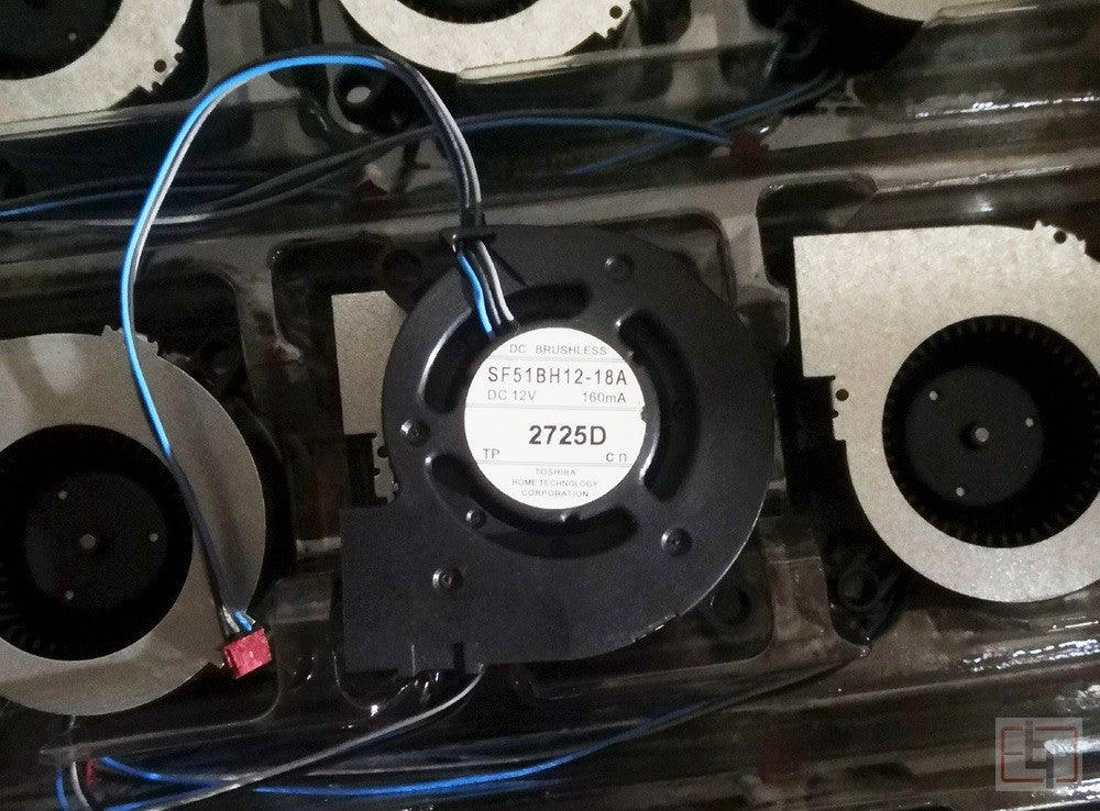 Toshiba SF51BH12-18A 12V 160mA 2wires cooling fan
