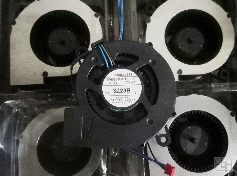 Toshiba SF6023BLHH12-10E 12V 280mA 3wires cooling fan