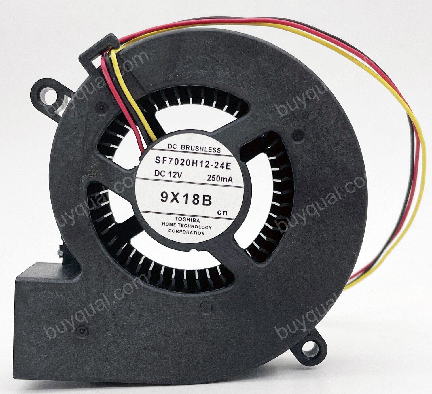 TOSHIBA SF7020H12-24E 12V 250mA 3wires cooling fan