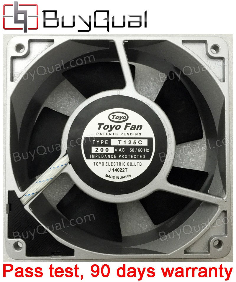 TOYO T125C 200V Cooling Fan