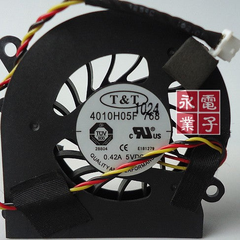 T&T 4010H05F 5V 0.42A 3wires cooling fan