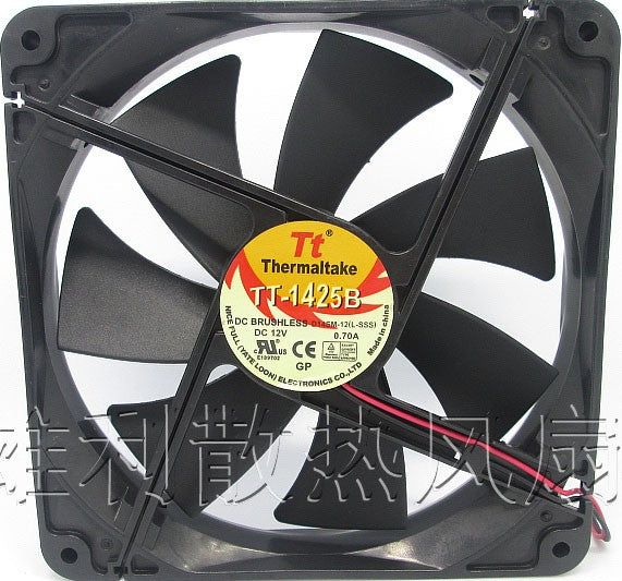 YATE LOON D14SM-12 12V 0.7A 2wires Cooling Fan