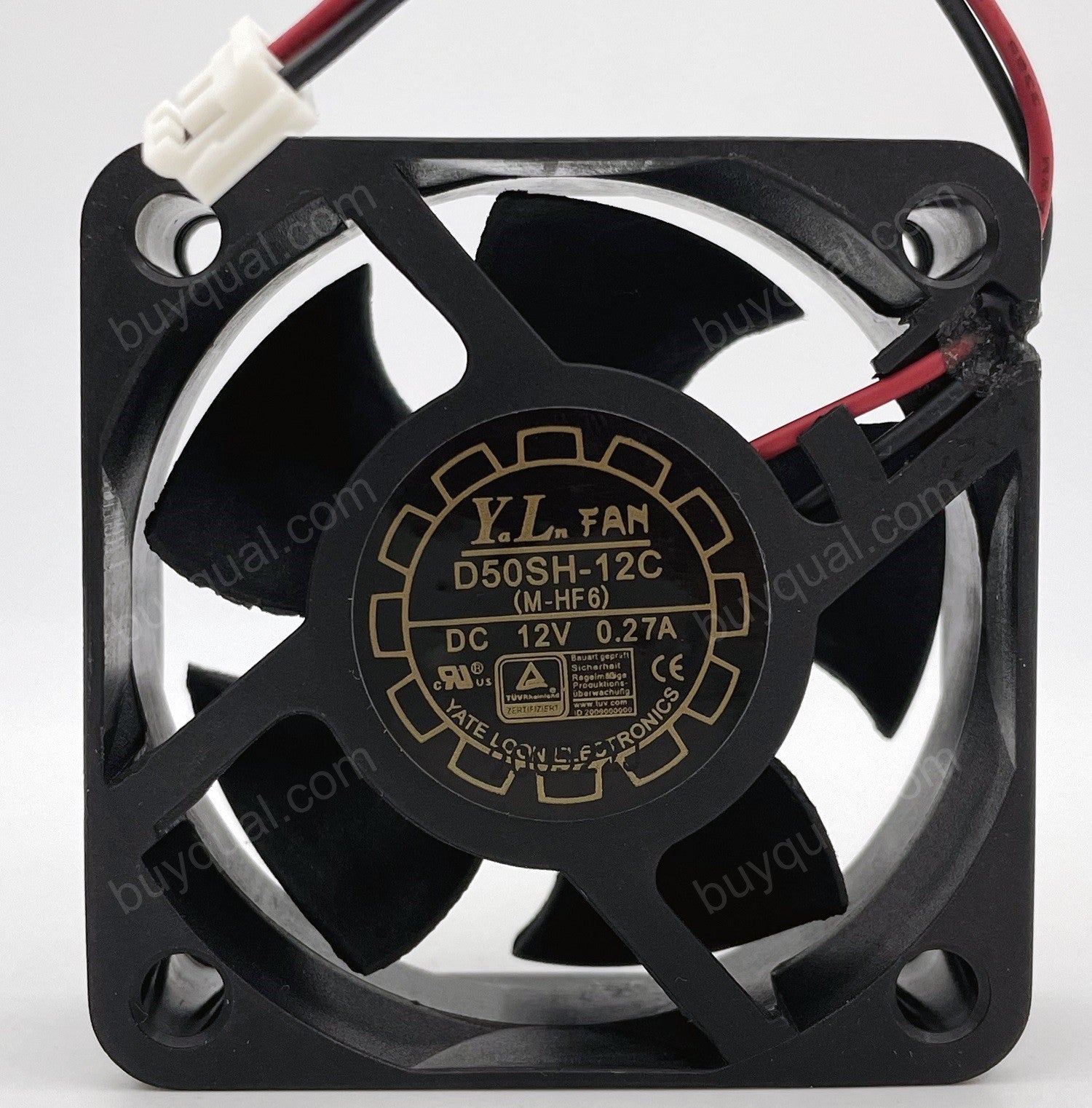 Yate Loon D50SH-12C 12V 0.27A 2wires cooling fan