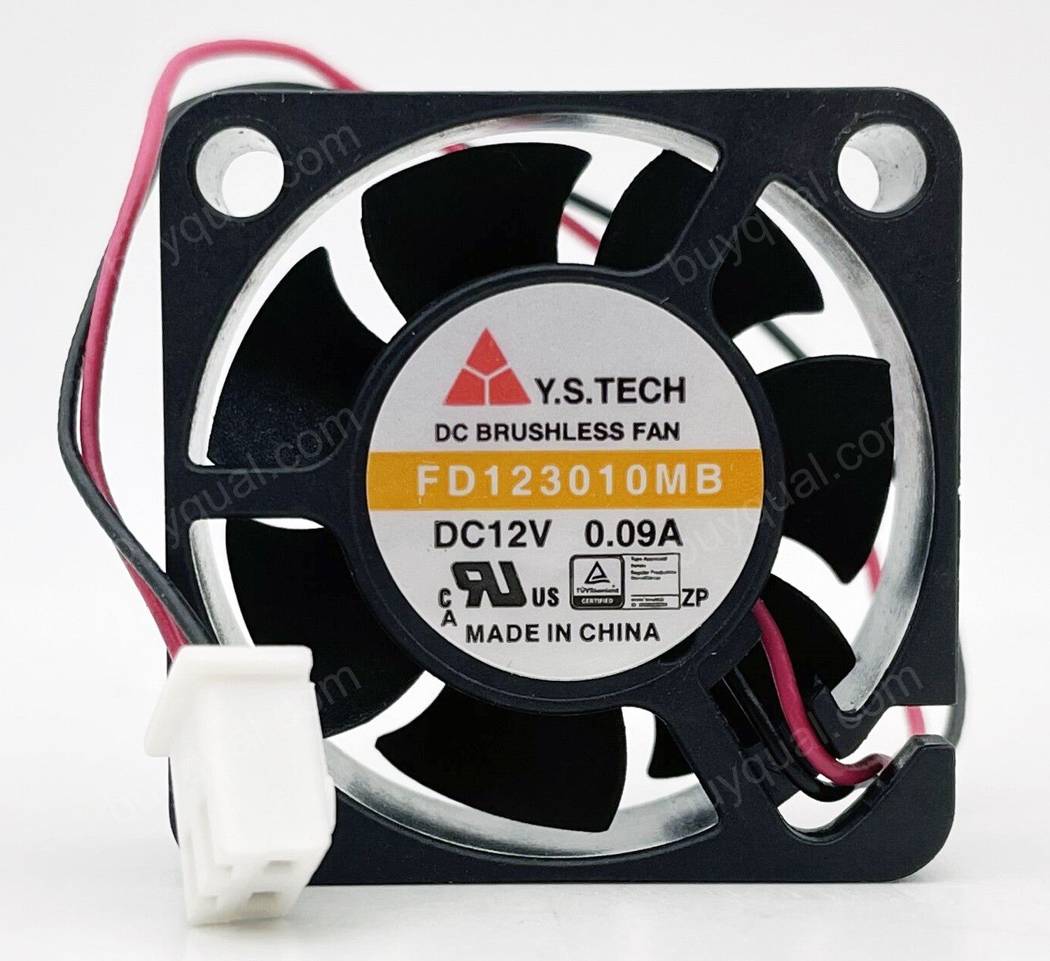 Y.S.TECH FD123010MB 12V 0.09A 2wires Cooling Fan