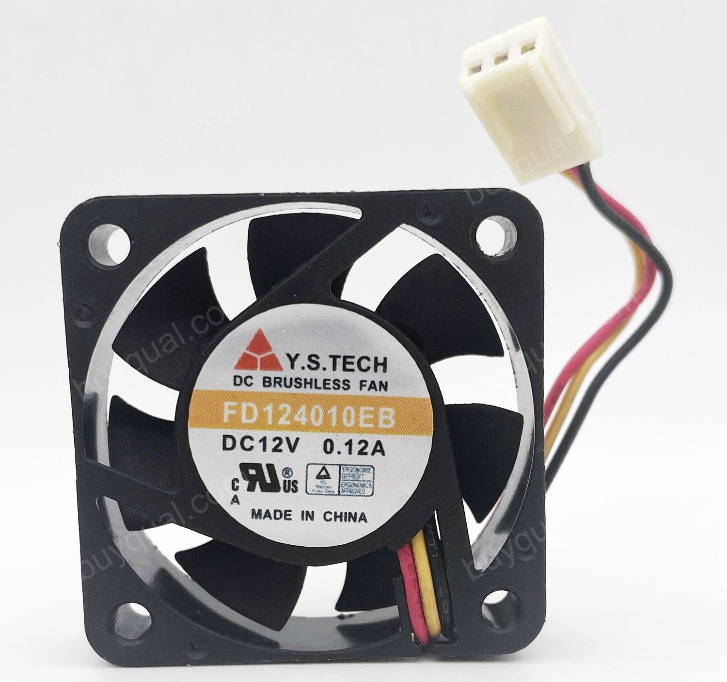 Y.S.TECH FD124010EB 12V 0.12A 2wires 3wires Cooling Fan