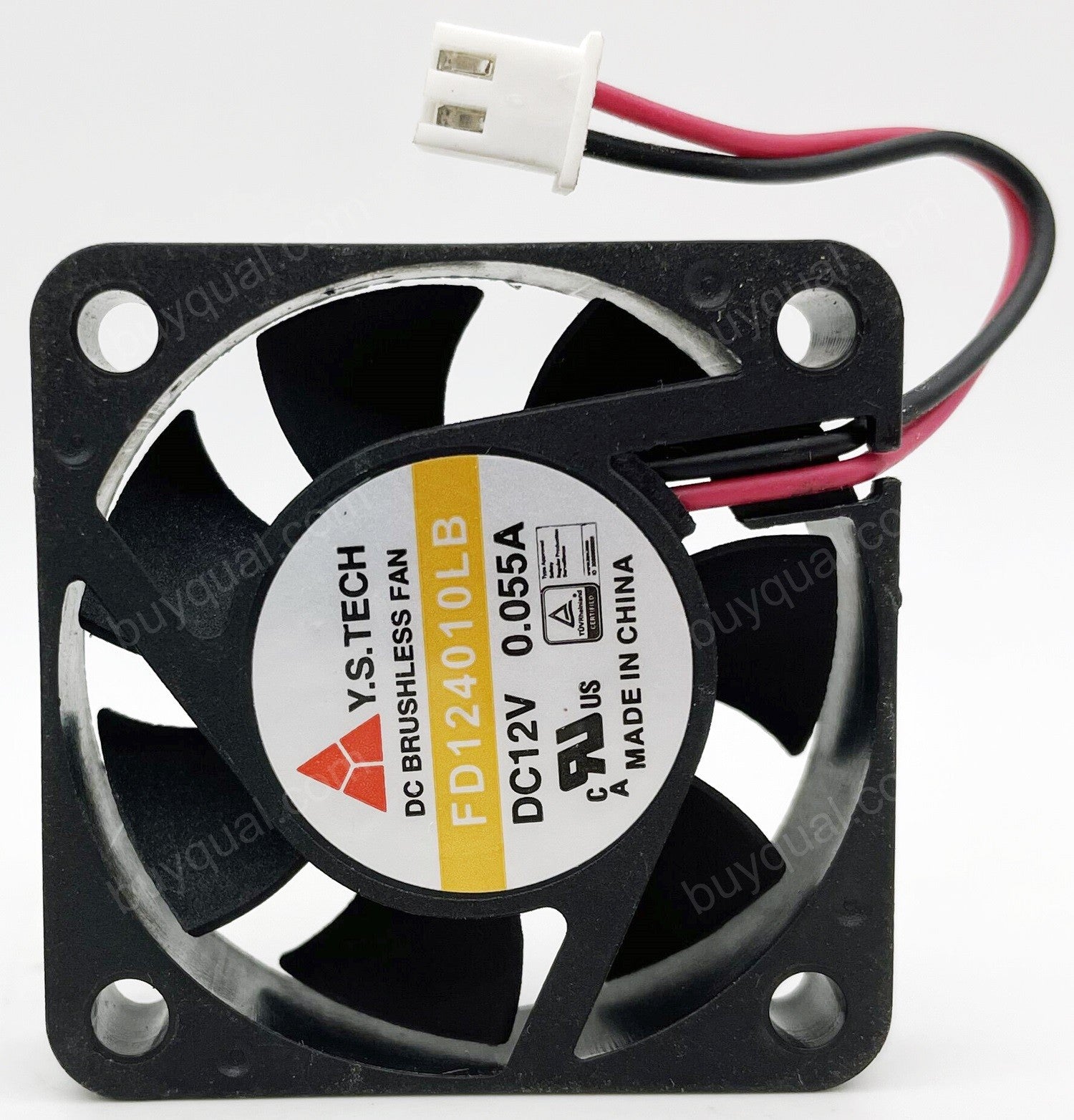 Y.S.TECH FD124010LB 12V 0.055A 2wires 3wires Cooling Fan