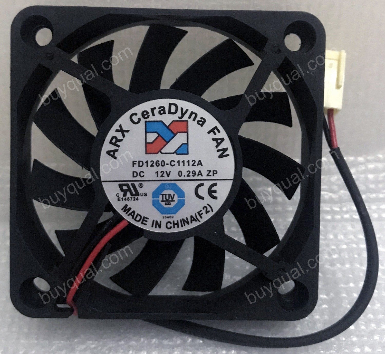 Y.S.TECH FD1260-C1112A 12V 0.29A 2wires cooling fan