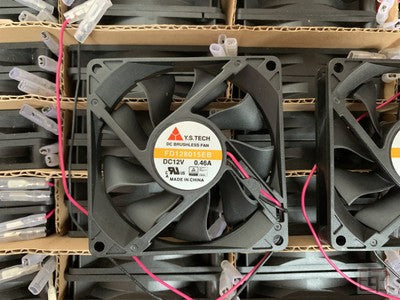 Y.S.TECH FD128015EB 12V 0.46A 2wires 3wires Cooling Fan