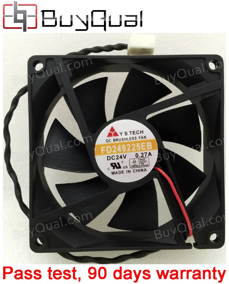 Y.S.TECH FD249225EB 24V 0.27A 2wires 4wires Cooling Fan